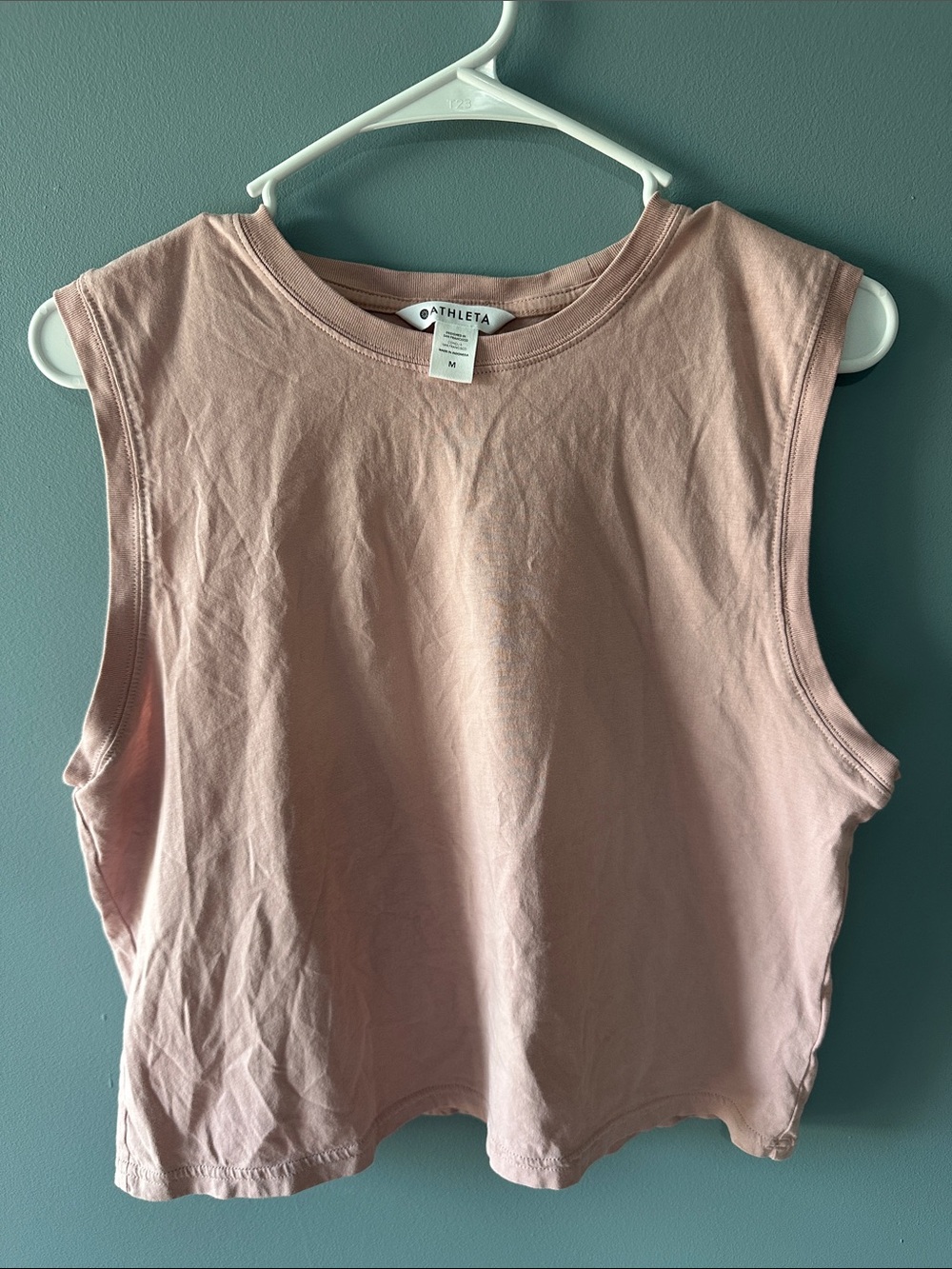 Athleta Blush Pink Sleeveless Muscle Tank